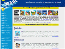 Tablet Screenshot of jeuxfacebook.lesjeuxweb.com